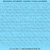 ASG Waterslide Decals - Rounded Sans Serif Lettering Numbers 1/16"