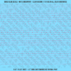 ASG Waterslide Decals - Rounded Sans Serif Lettering Numbers 1/16"