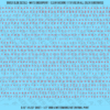 ASG Waterslide Decals - Rounded Sans Serif Lettering Numbers 3/32"