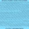 ASG Waterslide Decals - Rounded Sans Serif Lettering Numbers 1/8"