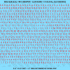 ASG Waterslide Decals - Rounded Sans Serif Lettering Numbers 1/8"