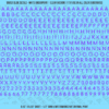 ASG Waterslide Decals - Rounded Sans Serif Lettering Numbers 3/16"