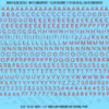 ASG Waterslide Decals - Rounded Sans Serif Lettering Numbers 3/16"