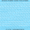 ASG Waterslide Decals - Rounded Sans Serif Lettering Numbers 1/4"