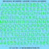 ASG Waterslide Decals - Rounded Sans Serif Lettering Numbers 3/8"