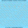 ASG Waterslide Decals - Casual Handwritten Lettering Numbers 1/16"