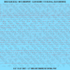 ASG Waterslide Decals - Casual Handwritten Lettering Numbers 1/16"
