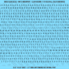 ASG Waterslide Decals - Casual Handwritten Lettering Numbers 1/8"