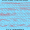 ASG Waterslide Decals - Casual Handwritten Lettering Numbers 1/8"