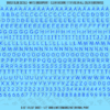 ASG Waterslide Decals - Casual Handwritten Lettering Numbers 3/16"