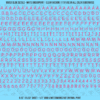 ASG Waterslide Decals - Casual Handwritten Lettering Numbers 3/16"