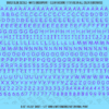ASG Waterslide Decals - Casual Handwritten Lettering Numbers 3/16"