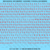 ASG Waterslide Decals - Classic Book Serif Lettering Numbers 3/16"