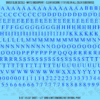 ASG Waterslide Decals - Classic Book Serif Lettering Numbers 1/4"