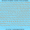 ASG Waterslide Decals - Classic Book Serif Lettering Numbers 1/4"