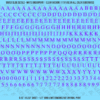 ASG Waterslide Decals - Classic Book Serif Lettering Numbers 1/4"