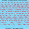 ASG Waterslide Decals - Classic Book Serif Lettering Numbers 1/4"