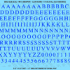 ASG Waterslide Decals - Classic Book Serif Lettering Numbers 3/8"