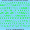ASG Waterslide Decals - Classic Book Serif Lettering Numbers 3/8"