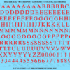 ASG Waterslide Decals - Classic Book Serif Lettering Numbers 3/8"