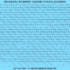 ASG Waterslide Decals - Humanist Book Serif Lettering Numbers 3/32"