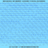 ASG Waterslide Decals - Humanist Book Serif Lettering Numbers 1/8"