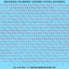 ASG Waterslide Decals - Humanist Book Serif Lettering Numbers 1/8"