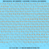 ASG Waterslide Decals - Humanist Book Serif Lettering Numbers 3/16"
