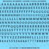 ASG Waterslide Decals - Humanist Book Serif Lettering Numbers 5/16"