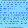 ASG Waterslide Decals - Humanist Book Serif Lettering Numbers 5/16"