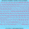 ASG Waterslide Decals - Humanist Book Serif Lettering Numbers 5/16"