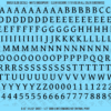 ASG Waterslide Decals - Humanist Book Serif Lettering Numbers 3/8"