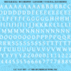 ASG Waterslide Decals - Humanist Book Serif Lettering Numbers 3/8"