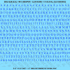 1312-WS-Blue.png ASG Waterslide Decals - High-Contrast Serif Lettering Numbers 3/16"
