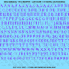 1313-WS-Purple.png ASG Waterslide Decals - High-Contrast Serif Lettering Numbers 1/4"