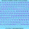 ASG Waterslide Decals - High-Contrast Serif Lettering Numbers 5/16"