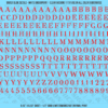 ASG Waterslide Decals - High-Contrast Serif Lettering Numbers 5/16"
