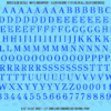 1315-WS-Blue.png ASG Waterslide Decals - High-Contrast Serif Lettering Numbers 3/8"