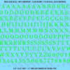 1315-WS-Green.png ASG Waterslide Decals - High-Contrast Serif Lettering Numbers 3/8"
