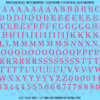 1315-WS-Pink.png ASG Waterslide Decals - High-Contrast Serif Lettering Numbers 3/8"