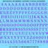 1315-WS-Purple.png ASG Waterslide Decals - High-Contrast Serif Lettering Numbers 3/8"