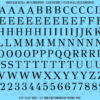 1316-WS-Black.png ASG Waterslide Decals - High-Contrast Serif Lettering Numbers 1/2"