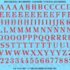 1316-WS-Red.png ASG Waterslide Decals - High-Contrast Serif Lettering Numbers 1/2"