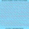 1318-WS-Red.png ASG Waterslide Decals - Monospace / Typewriter Lettering Numbers 3/32"