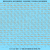 1319-WS-Orange.png ASG Waterslide Decals - Monospace / Typewriter Lettering Numbers 1/8"