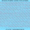 1319-WS-Red.png ASG Waterslide Decals - Monospace / Typewriter Lettering Numbers 1/8"
