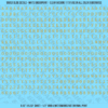 1320-WS-GoldMetallic.png ASG Waterslide Decals - Monospace / Typewriter Lettering Numbers 3/16"