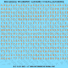 1320-WS-Orange.png ASG Waterslide Decals - Monospace / Typewriter Lettering Numbers 3/16"