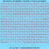 1320-WS-Red.png ASG Waterslide Decals - Monospace / Typewriter Lettering Numbers 3/16"