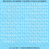 1321-WS-White.png ASG Waterslide Decals - Monospace / Typewriter Lettering Numbers 1/4"